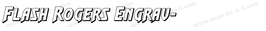 Flash Rogers Engrav字体转换
